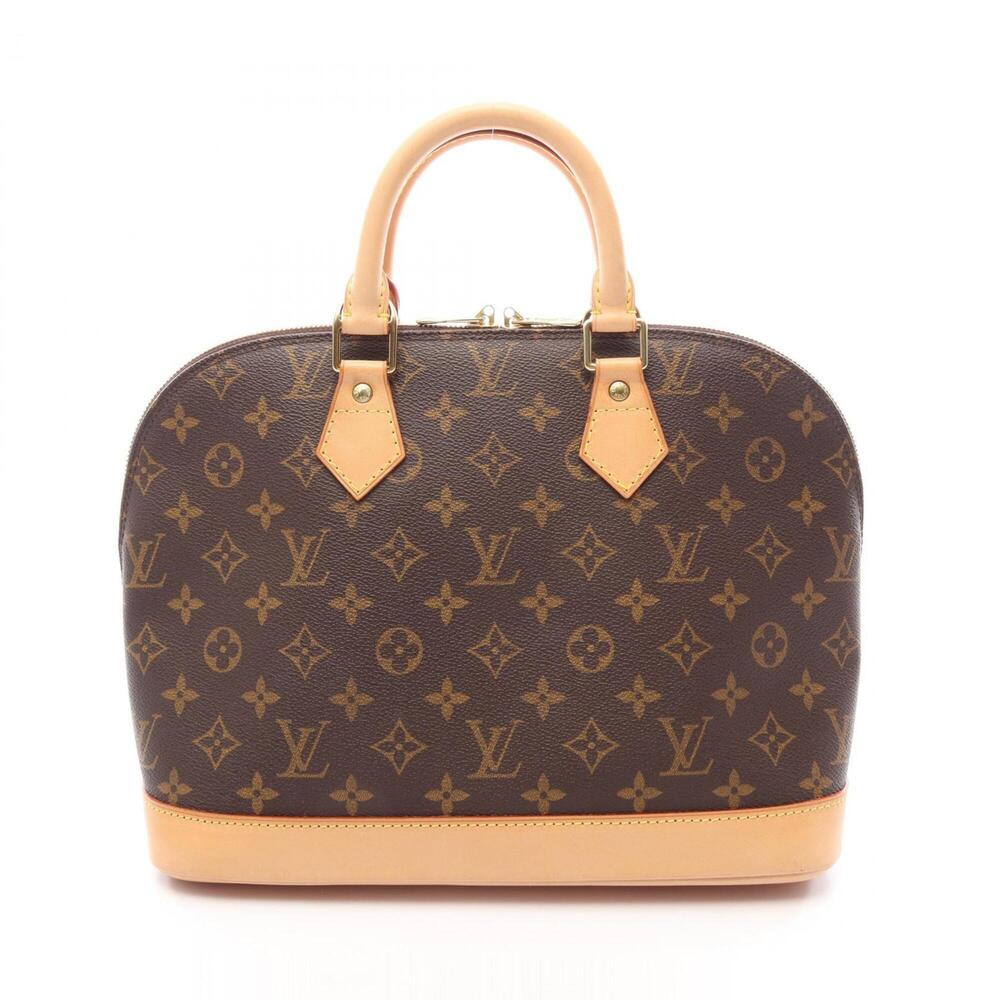 Louis Vuitton Alma PM Monogram Handbag, Coated Canvas and Leather, Pattern, W...